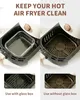 2 Stück Glas Auflaufform für Airfryer, Airfryer Zubehör Produktbild-Vorschau 4