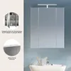 Linus szafka łazienkowa z lustrem 3 drzwi ze światłem Podgląd zdjęcia produktu 11