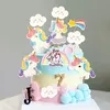 Einhorn Geburtstag Deko Set Mädchen XXL Folienballons Produktbild-Vorschau 7