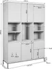 Starfurn - Fächerschrank Madison XL Natur - 135 cm Produktbild-Vorschau 4