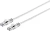U/FTP CAT7 10M platt weiß 100% Kupfer - Netzwerkkabel - Produktbild-Vorschau 2