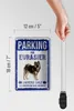 Blechschild Spruch 12x18cm parking for Eurasier Hund Produktbild-Vorschau 5
