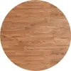 Okrągły blat do stolika, jasnobrązowy, Ø60x1,5 cm, lity dąb Podgląd zdjęcia produktu 2