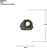 LED-Solarstein 'Rocky', 1 warm white LED, grau Produktbild-Vorschau 5