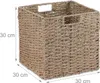 Sada úložného koše z mořské trávy Náhled obrázku produktu 4