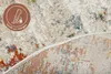 Kurzflorteppich 160 x 230 cm Beige-Blau modern abstraktes Produktbild-Vorschau 5