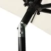 vidaXL Parasol avec mât en aluminium 3 couches couleur Voir les images du produit 4