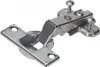 A single metal hinge with screws on a white background. Anteprima dell’immagine prodotto