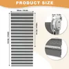 FIVMEN Doppelrollo Klemm fix ohne Bohren|Grau B90 x H220 Produktbild-Vorschau 2
