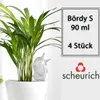 Scheurich Wasserspender Bördy S | 4 x Klar | 90ml Füllmenge Produktbild-Vorschau 1