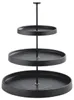 Zurbrüggen Etagere aus schwarzem Porzellan, 34 cm Produktbild-Vorschau 1
