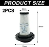 2er-Pack Ersatzfilter ZR009010 für Rowenta X-Force Flex Produktbild-Vorschau 5