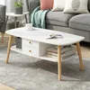 Couchtisch Wohnzimmermöbel Couchtisch mit Schubladen Produktbild-Vorschau 1