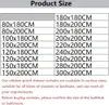 Duschvorhang 80x200CM Anti-Schimmel-Polyestergewebe, Produktbild-Vorschau 2