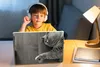 MuchoWow® Laptop Aufkleber Sticker Cover Katze auf dem Sofa Produktbild-Vorschau 3