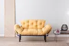 Hanah Home, Nitta- FTN1245, Senf, Schlafsofas, Rahmen: 100% Produktbild-Vorschau 2