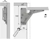 Sachet compas lift 90° HETTICH - 80-220 N - Droite et Voir les images du produit 7