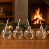 BURI Trinkglas Christbaumkugel 400ml 8er Set aus Glas mit Produktbild-Vorschau 9