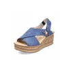Rieker Damen Sandalen Plateau Keilabsatz 68184, Größe:41 Produktbild-Vorschau 15
