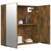 vidaXL Bad Spiegelschrank Räuchereiche 64x20x67 cm - Produktbild-Vorschau 6