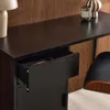 Scrivania per bambini in acciaio laminato, 1 cassetto, Nero Anteprima dell’immagine prodotto 4