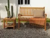 Gartenbank Teakholz 120 cm, 2-Sitzer, Modell Beaufort Produktbild-Vorschau 4