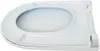 A white toilet seat is shown from a top-down diagonal angle against a white background. Podgląd zdjęcia produktu