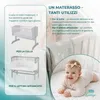 Lantigo Materasso Bambino AERO 2 Lati 40x90 cm Traspirante Anteprima dell’immagine prodotto 5