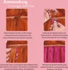hair2heart Invisible Tape Extensions Ľudské vlasy Premium - Náhľad obrázku produktu 4