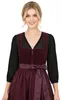 Dirndl Lichtenfels 65cm Länge granatapfel 44 Produktbild-Vorschau 3
