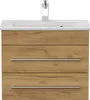 Badmöbel Mars 600 SlimLine SoftClose eiche gold : Eiche Produktbild-Vorschau 5