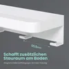 Mai & Mai Wandgarderobe mit Ablage, Garderobenleiste Inkl.7 Produktbild-Vorschau 3