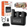 Kit de micrófono de solapa Bluetooth Zenwire J13, con Vista previa de la imagen del producto 17