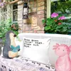 Mr. & Mrs. Panda Kissen 40x40 Wenn Mama "nein" sagt,... - Produktbild-Vorschau 2