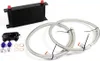 19 rangées Kit radiateur d'huile + tuyau flexible en acier Voir les images du produit 1
