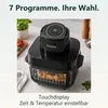 TurboTronic Glas-Heißluftfritteuse 6 l – AFG6 – Airfryer Produktbild-Vorschau 4