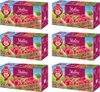 Teekanne Himbeere Tee 6x 20 Teebeutel - Himbeer Früchtetee Produktbild-Vorschau 1