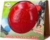 Veselý fotbalový míč 20 cm červený Náhled obrázku produktu 2