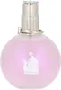 A pink perfume bottle with a silver cap and a white illustration on the front. Podgląd zdjęcia produktu