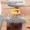 Selbstrührende Tasse Glas Mixbecher mit Deckel 400ml, für Produktbild-Vorschau 5