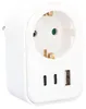 Unitec Zwischenstecker mit USB Typ A+C Produktbild-Vorschau 4