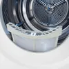 Close-up view of a dryer lint filter being removed from a washing machine. Produktbild-Vorschau