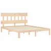 The Living Store Massivholzbett mit Kopfteil Produktbild-Vorschau 4