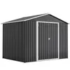 GIHAUVIA Abri de jardin métallique 180 × 229 × 191 cm Voir les images du produit 1