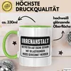 Irrenanstalt Betretn Auf Eigene Gefahr Tasse Geschenk Produktbild-Vorschau 3