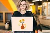 MuchoWow® Laptop Aufkleber Sticker Cover Blumen - Produktbild-Vorschau 5