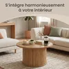 VASAGLE MIRIANA Kollektion - Couchtisch rund, Produktbild-Vorschau 6