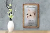 Blechschild Spruch 12x18cm Munchkin Katze lebhaft Schild Produktbild-Vorschau 4