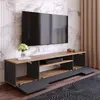 TV skrinka FREY 7 borovica / sivá Náhľad obrázku produktu 4