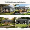 WOLTU Faltpavillon mit Halbmond Dach Tragetasche, Produktbild-Vorschau 6
